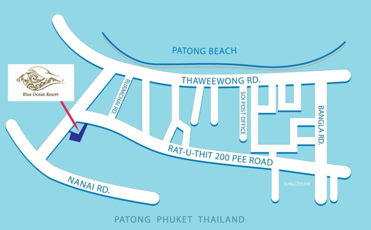 Blue Ocean Resort Patong Luaran gambar